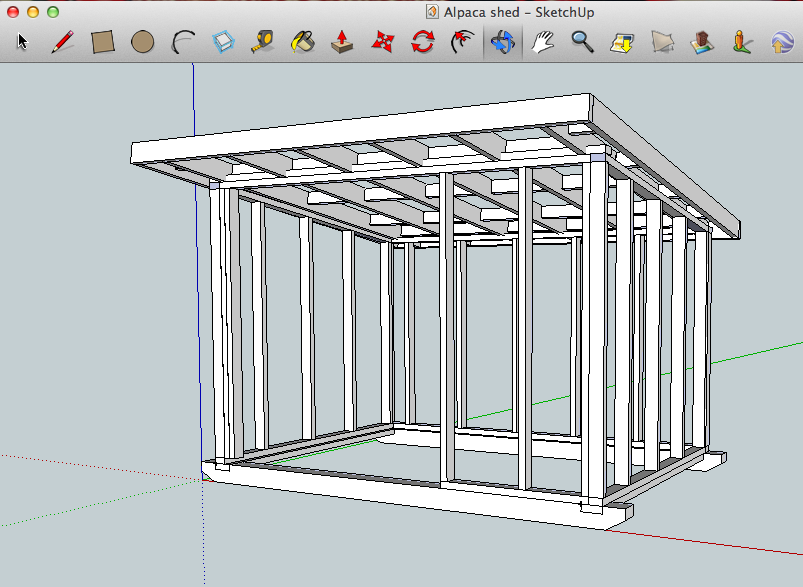 Tifany Blog: Download Plans for a 3 sided shed