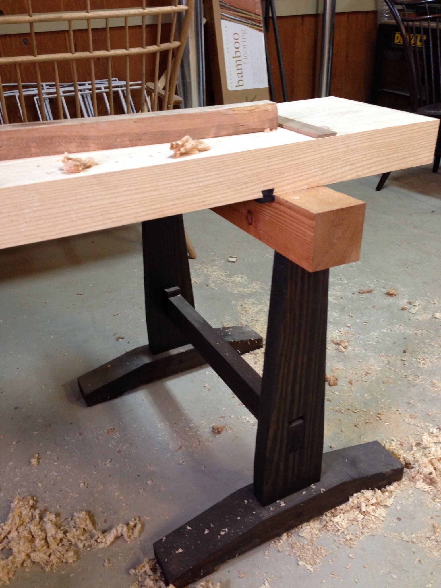 A slab top for the Japanese Workbench | Digital Woodworker